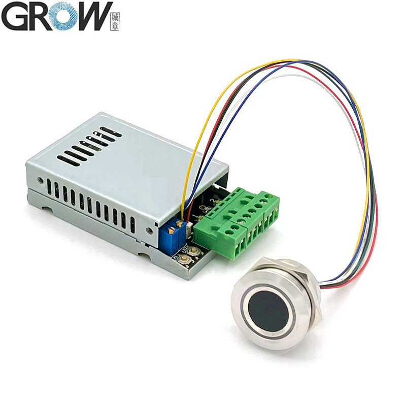 GROW K220+R503 DC10-24V Two Relay Output With Administrator/User Fingerprint Access Control Board