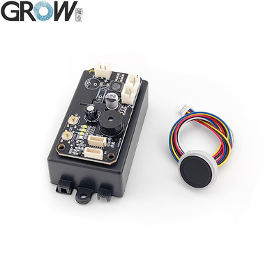 GROW KS220-S+R558-S DC12V Dos relés Junta de control de acceso de huellas dactilares con bloqueo automático / encendido / modo jug con administrador / usuario