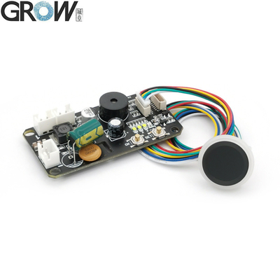 Sensor de huellas digitales capacitivo redondo integrado Junta de control de acceso de huellas digitales Arduino