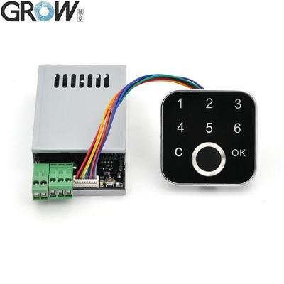 Placa de control de acceso por huella dactilar y contraseña GROW K226+G16 DC10-30V Admin/Usuario, 4 modos de salida de relé para sistema de control de acceso a puertas