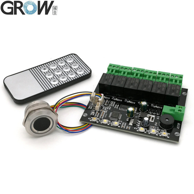 Placa de control infrarroja programable de huellas dactilares GROW K219-A+R503 Control de relé Interruptor de control de tiempo
