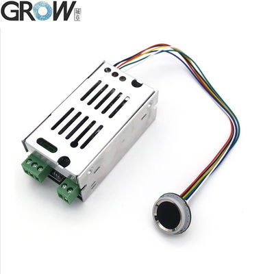 Placa de control de acceso por huella dactilar GROW K215-V1.3 DC10-30V + Módulo de huella dactilar R502-A para control de acceso de automóviles