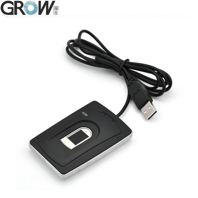 Seguridad mejorada Lector de huellas dactilares USB de 1,3 cm espesor Piedestal de aleación de zinc