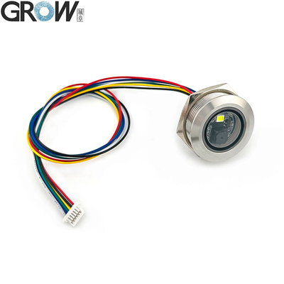 GROW GM861-LED Iluminación de relleno blanco UART/USB 1D/2D Código de barras QR Código de barras Modulo de escáner con recinto de acero inoxidable